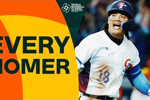 EVERY HOME RUN from the Chinese Taipei bracket! 💪 2025 World Baseball Classic Qualifiers