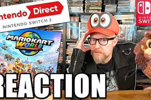 NINTENDO SWITCH 2 REVEAL REACTION - Happy Console Gamer