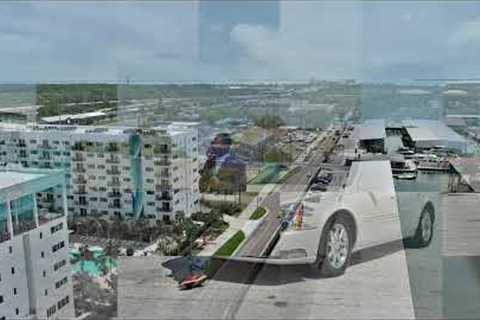 4k  Drone Photos St Petersburg FL, Skyway Marina District 03/23/2025