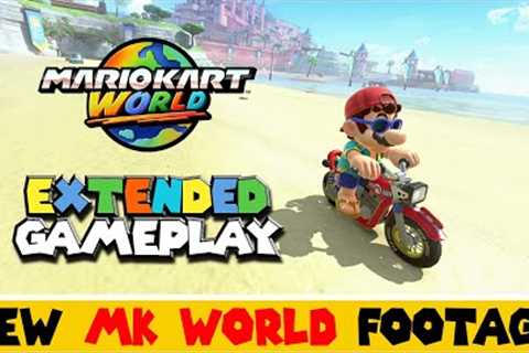 3 Minutes of Extended Gameplay - Mario Kart World for Nintendo Switch 2