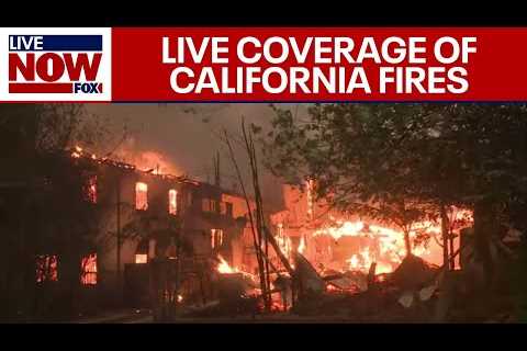 LIVE: California wildfires coverage, Los Angeles Fires, Eaton fire, Sunset fire, Woodley fire, Hurst