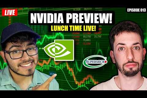 NVIDIA STOCK EARNINGS PREVIEW & STOCK MARKET TALK!