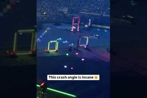 Gate got 'em, RIP drone 🥲 #DroneRacingLeague