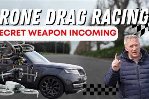 DJI Drones Vs Range Rover Drag Race