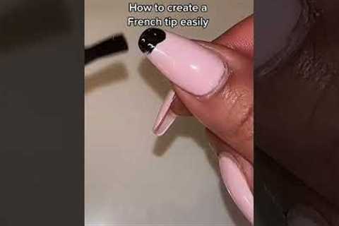 The Nail French Tips Hack That Will Change Your Manicure Game