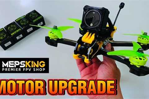 Mario 5 FPV Build- Motor Upgrade (Mepsking motor) Speedybee #fpv #mepsking