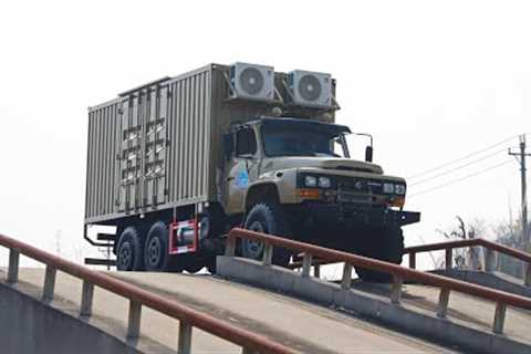 Dongfeng 6x6 Van-type Mobile Office Truck with Drone Aerial Photography #dongfeng #offroad