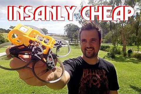 THE CHEAPEST FPV DRONE YOU CAN GET!!