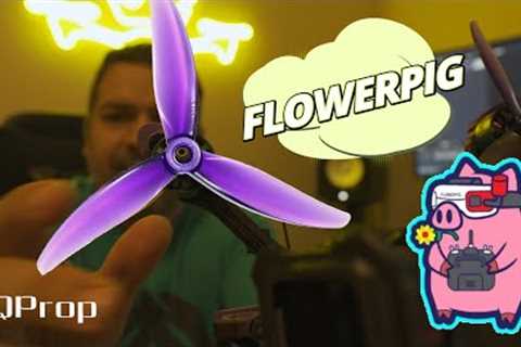 FPV Acro with race props? Flowerpigs gone ripping.