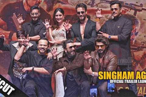 UNCUT - Singham Again | Official Trailer Launch | Ajay, Kareena, Ranveer, Tiger, Arjun, Ravi, Rohit