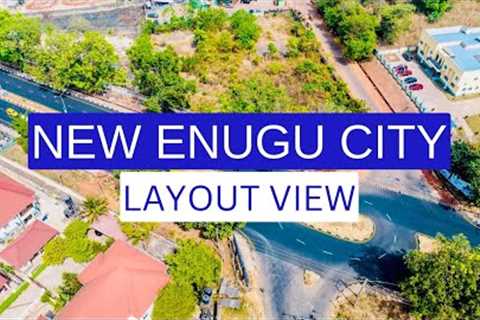 DRONE VIDEO: NEW ENUGU CITY | COAL CITY EASTERN EXTENSION ALLIANCE ESTATE ENUGU STATE