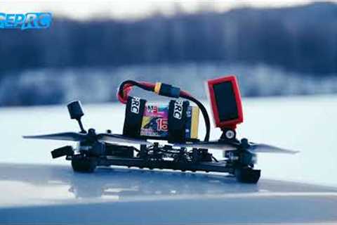 Vapor X6 Shreds the Snow | Epic FPV Drift