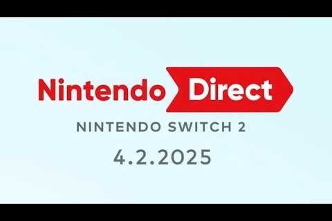 Nintendo Switch 2 Nintendo Direct 4.2.2025 | Live Reaction!