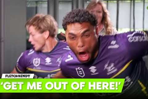 I will cry! Storm stars 'tortured' in hilarious game show spin-off | Fletch &amp; Hindy | Fox League