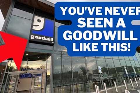 The Nicest Goodwill Store I've Ever Seen!  It even has a restaurant inside!