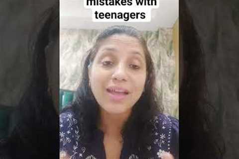 Common parenting mistakes with teenagers | 💥 #parenting #viral #education #viralshort