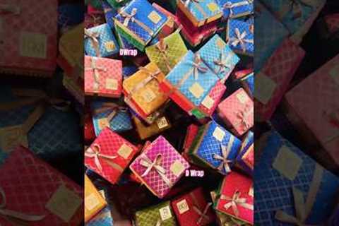 Wedding return gifts! #dwrap #weddingreturngifts #returngifts #gift #giftideas #giveaway #wedding