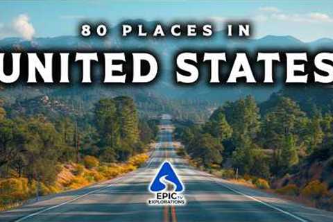 WONDERS OF USA | 80 Most Beautiful Places in the United States | 4K Travel Guide