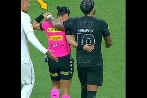 This referee likes Neymar &amp; Depay 😍