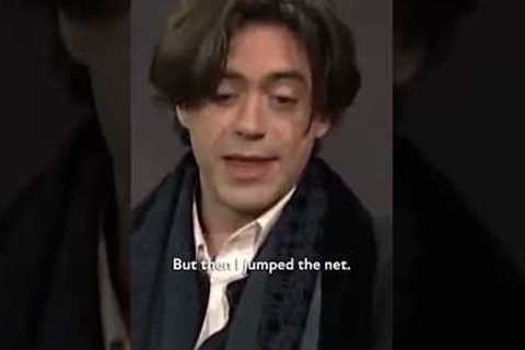 Robert Downey Jr. &amp; Tom Cruise's disastrous ping pong match #letterman