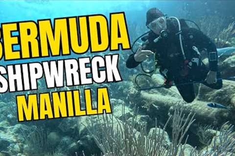 Scuba Diving The Manilla Shipwreck In Bermuda