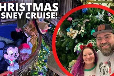 Our First Christmas Disney Cruise! Getting On The Disney Fantasy!