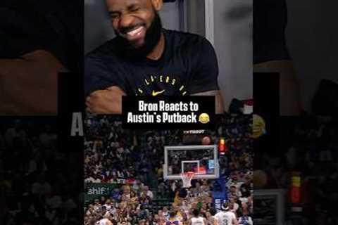 “That was CRAZY!” | LeBron Reacts to AR’s Dunk