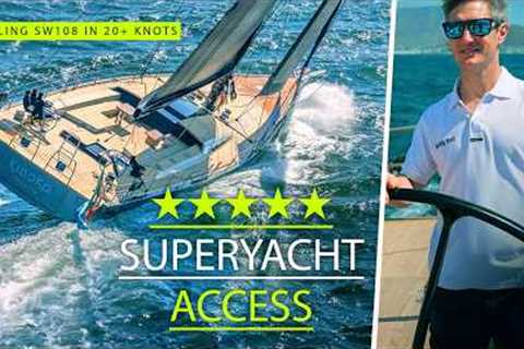 Full Superyacht Experience – we sail stunning new Southern Wind 108 from Cape Town