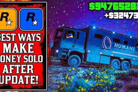 THIS IS INSANE! The BEST WAYS To Make Millions SOLO After UPDATE in GTA Online (GTA5 Fast Money)