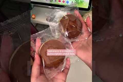 #sakuraco #snacks #japan #japaneseculture #kawaii #japanesefood #unboxing
