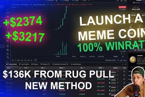 How To Launch a Meme Coin and Make $183K+ [LIVE TRADING]