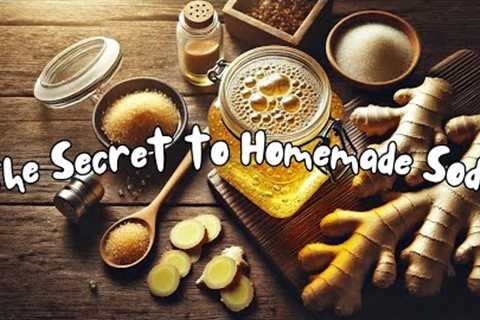 Ginger Bug Recipe | Easy Natural Fermentation Starter for Homemade Probiotic Drinks