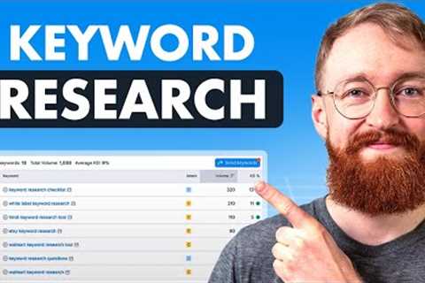 Keyword Research for SEO in 2025: Step-by-Step Tutorial