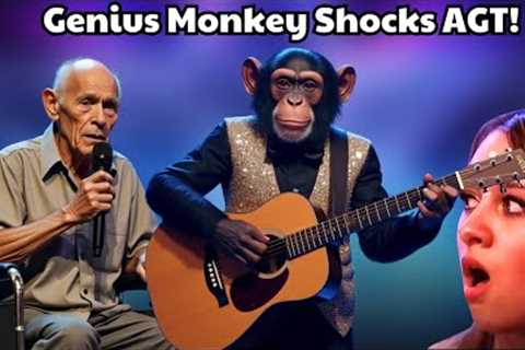 89-Year-Old Man and Guitar Prodigy Monkey Deliver a Jaw-Dropping Performance at AGT 2025!