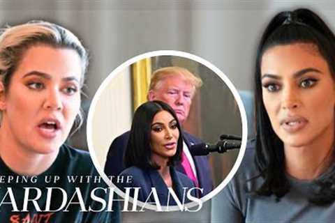 Kim Kardashian Forgets Her Speech at the White House While Fighting for Prison Reform | KUWTK | E!