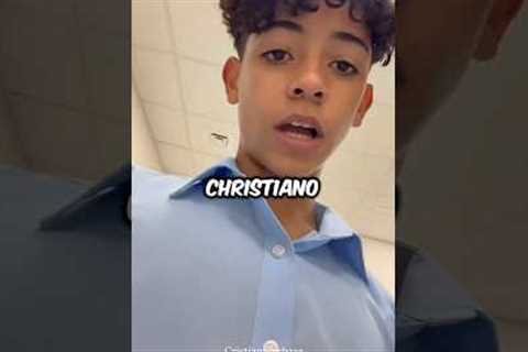 Cristiano Jr. Almost Died Because Of His One Mistakes! 😭 || Cristiano Ronaldo || #shorts #ronaldo
