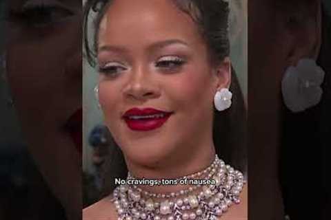 Rihanna has so much love on the brain at the 2023 Met Gala #shorts