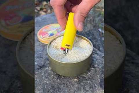 I demonstrate skills of Simplifying Survival in the wild #outdoors #survival #forest #camping