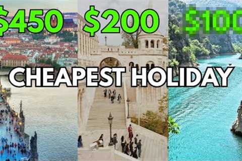 10 Cheapest European Destinations for 2025 (Real Cost)