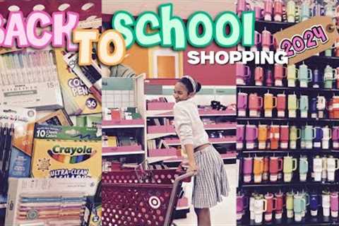 SCHOOL SUPPLIES SHOPPING for 8th grade