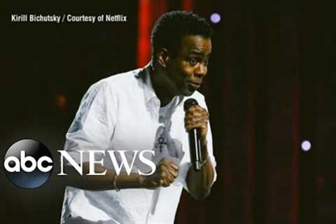 Chris Rock strikes back with comedy one year after infamous Oscars slap | Nightline