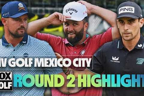 LIV Golf Mexico City: Round Two Highlights | LIV on FOX