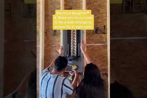 Electrical rough-ins are always fun!! #electrician