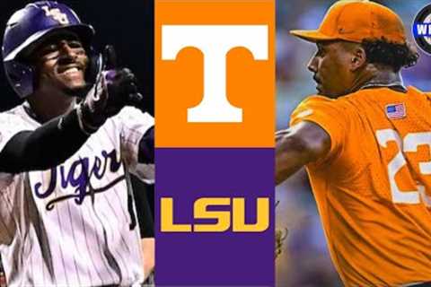 #6 Tennessee vs #7 LSU (G2) | 2025 College Baseball Highlights