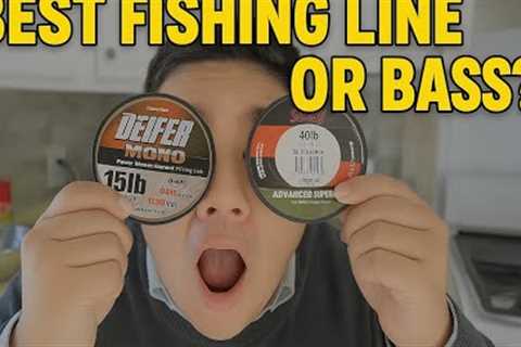Best Fishing Line for Bass? Mono vs Fluoro vs Braid!