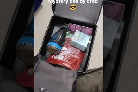 unboxing mystery box by cred 😌😇🥳🤠🤓👻🤪🤯