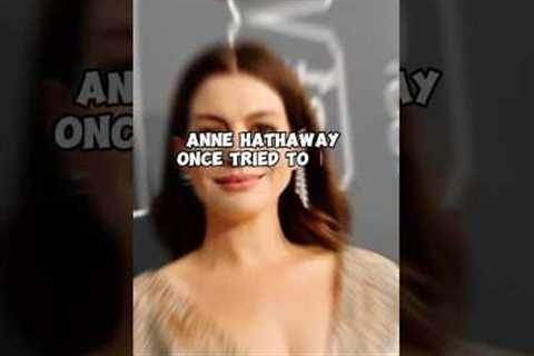 Anne Hathaway's 💔 FUNNY Animal Encounter #shorts