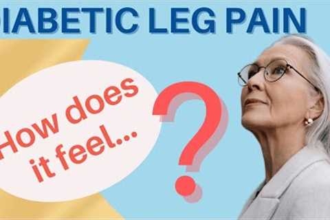 ⚡️ What does Diabetic Leg Pain feel like?👩🏻‍⚕️