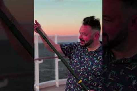 Drone like shots on a cruise without a drone!