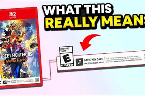 The TRUTH about Game-Key Cards on Nintendo Switch 2